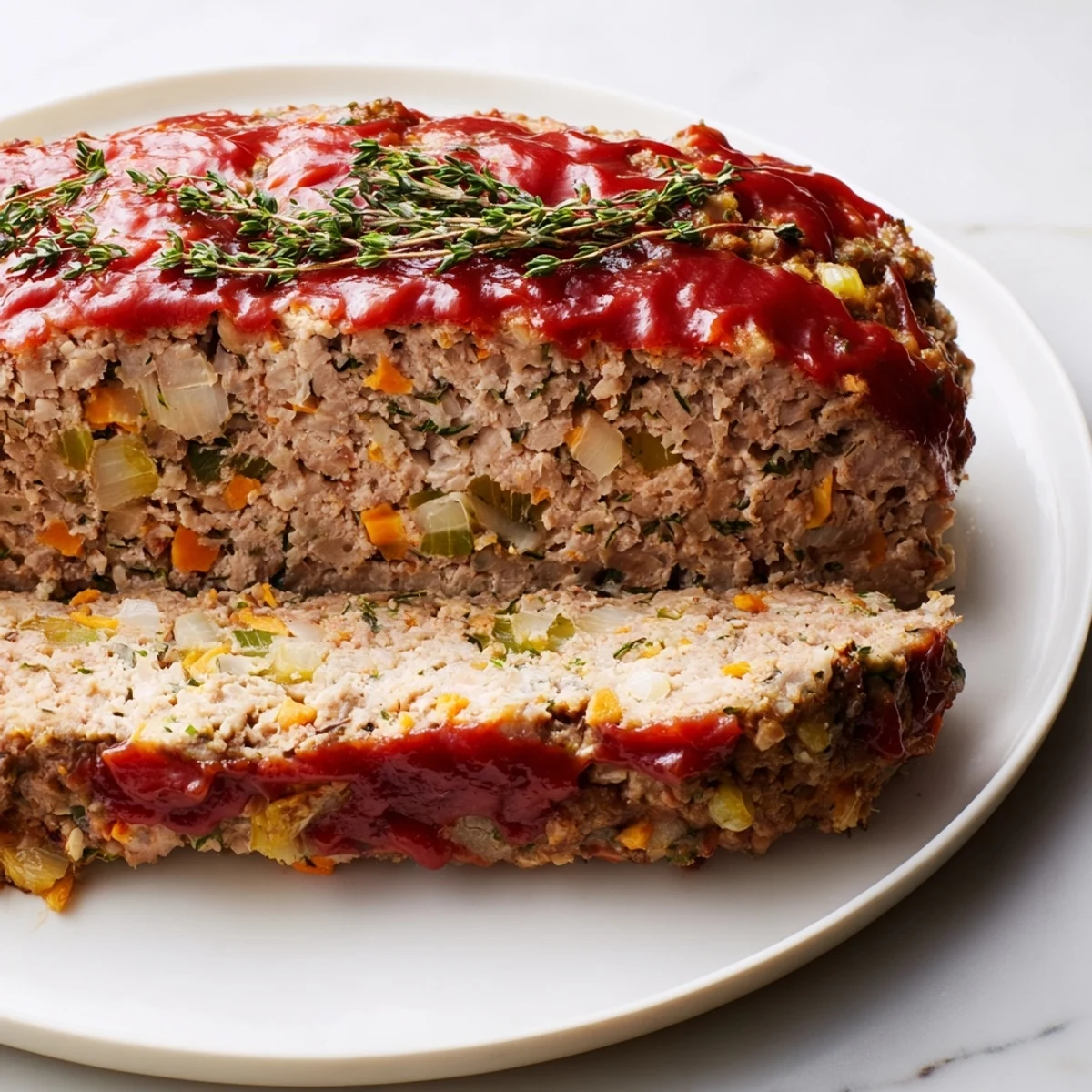 Imagine the aroma! This delicious Everyday Herb-Sprigged Turkey Meatloaf is packed with fresh herbs and easy to cook.