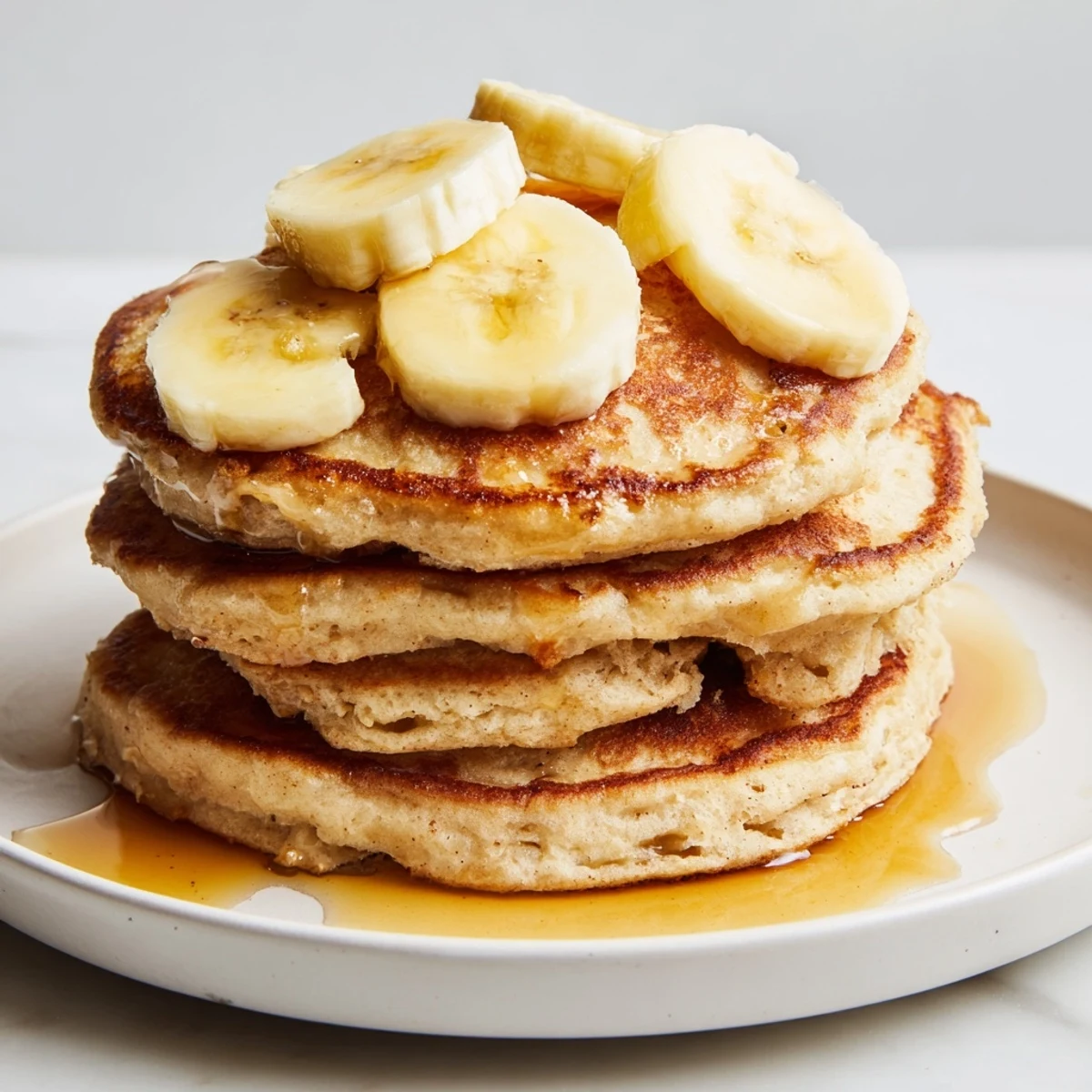 Golden Brunch Banana Pancakes