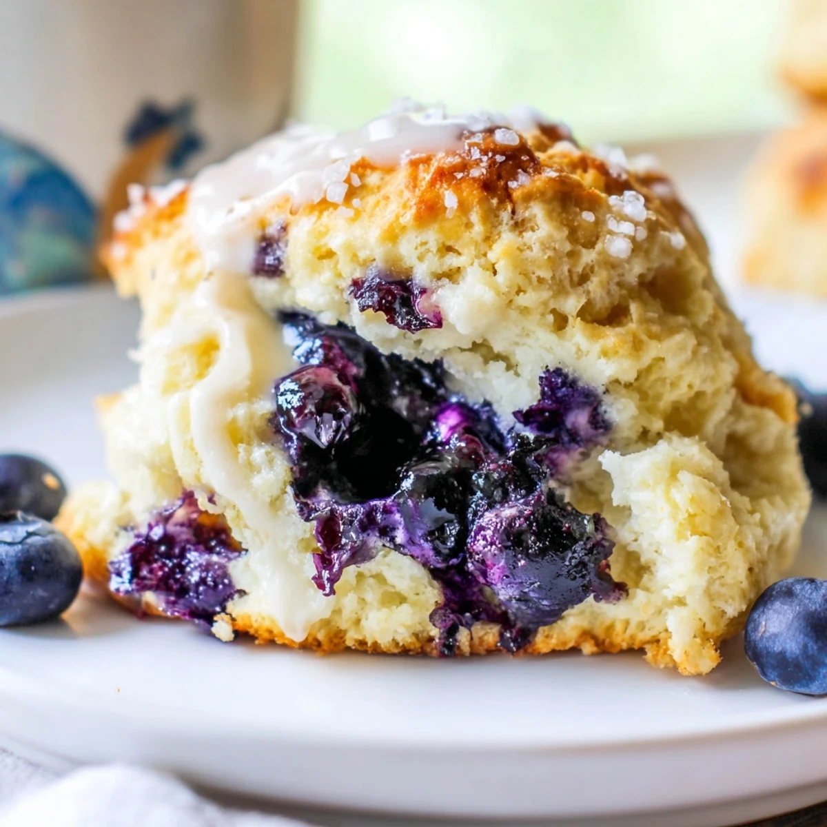 Rustic Birch Warm Blueberries