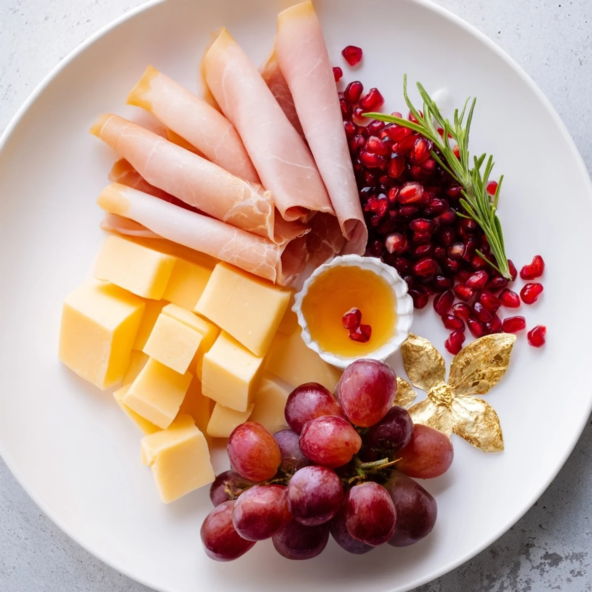 Festive Twelve Days of Christmas Snack Board, brimming with cheeses, fruits, and holiday treats.