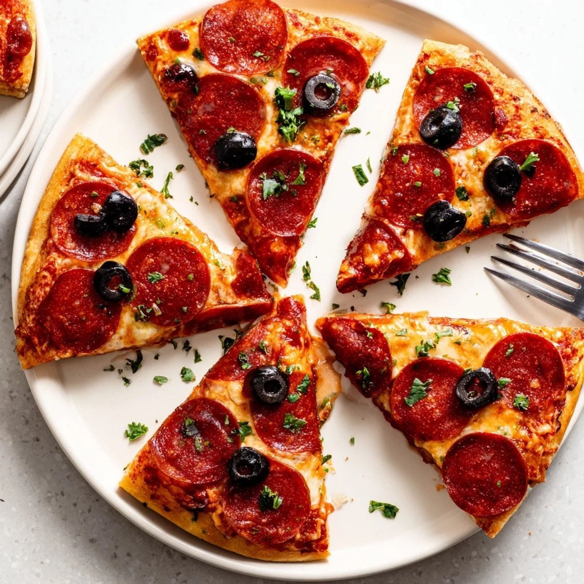 Sliced Pepperoni Olive Halves #57