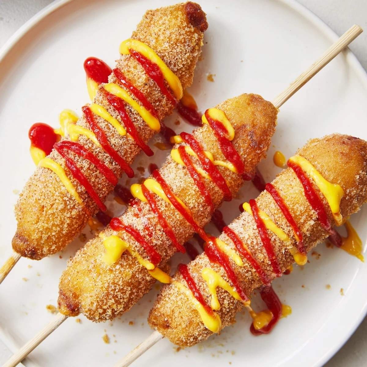 Korean-Inspired Corn Dogs