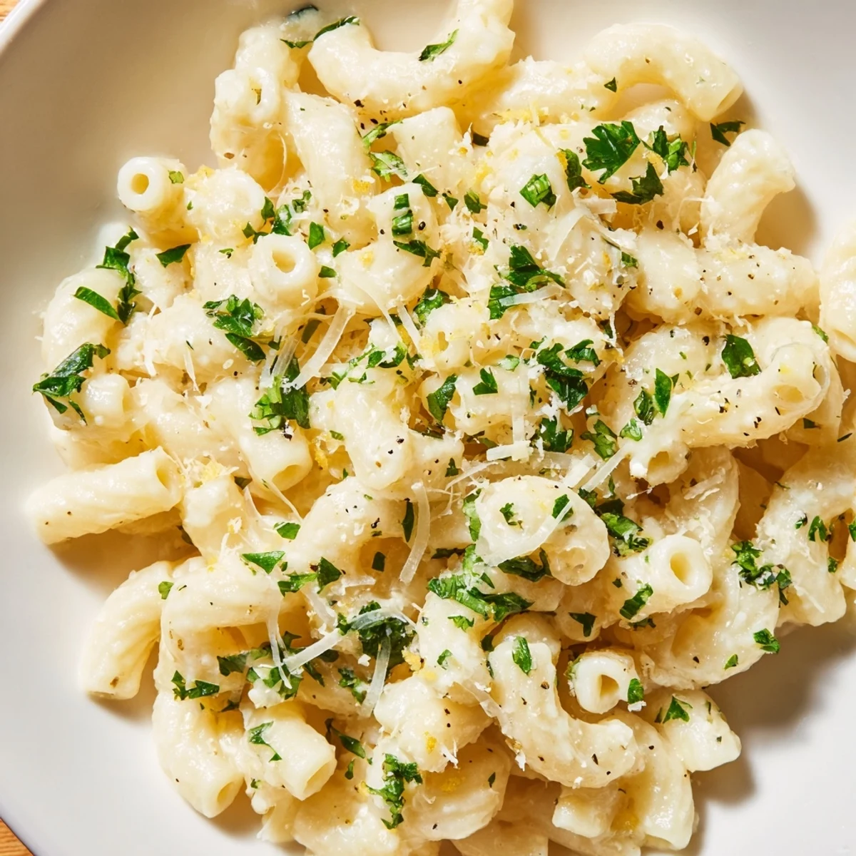 15-Minute Creamy Garlic Butter Ditalini