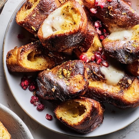 Golden-brown Soft Spice Baked French Toast Casserole, a comforting breakfast treat ready to be enjoyed.