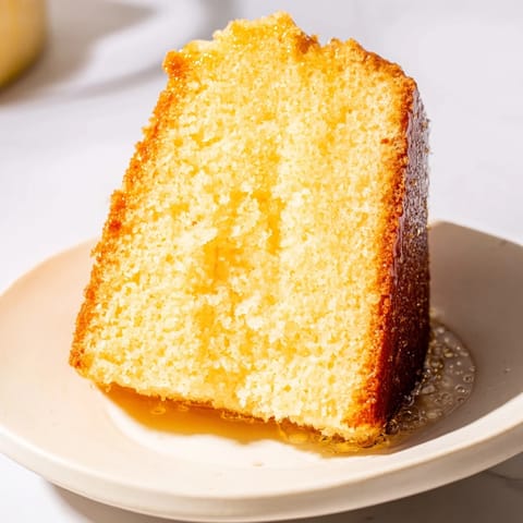 Soft Glow Golden Honey Cake