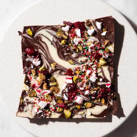 Holiday Bark Shard Display