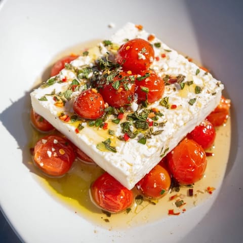 Baked Feta Honey Chili