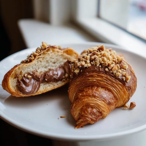 3-Ingredient Nutella Croissants