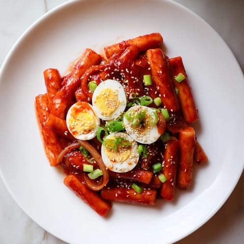 Korean Spicy Rice Cakes