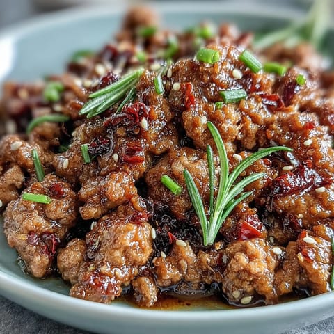 Korean-Style Ground Turkey