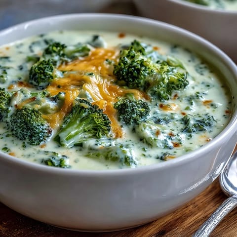 Creamy Broccoli Cheddar Soup