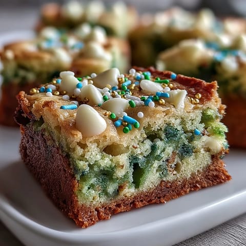 St. Patricks Day Rainbow Bars