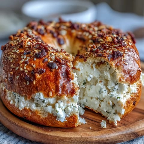 Cottage Cheese Protein Bagels