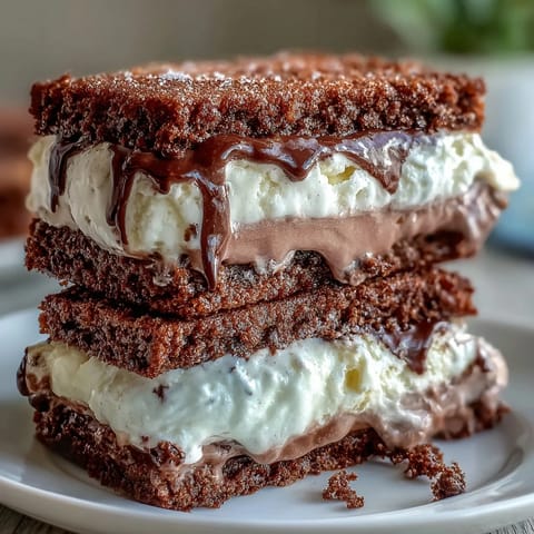 Vanilla Bean Frappuccino Sandwiches