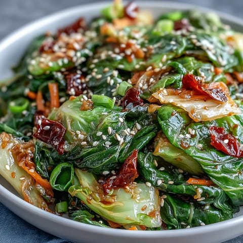 Spicy Cabbage Stir Fry