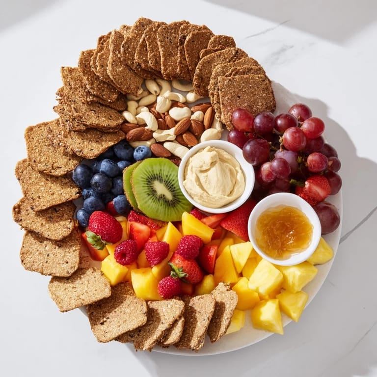 Enjoy the refreshing taste of this Hidden Oasis with assorted fruits and creamy dips to share.