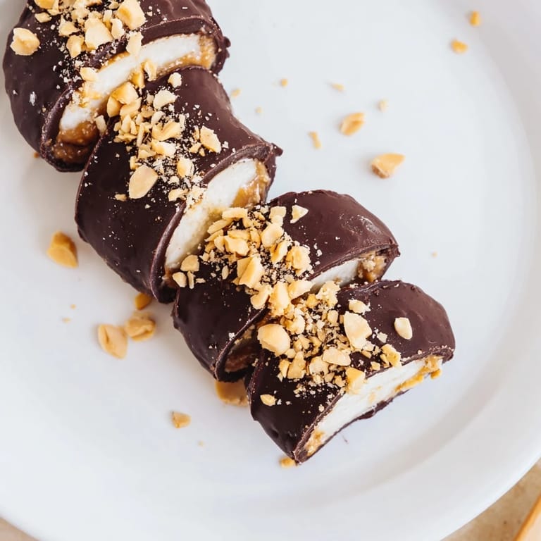 Homemade Frozen Banana Chocolate Pops are a delicious, frozen treat, perfect for cooling off.