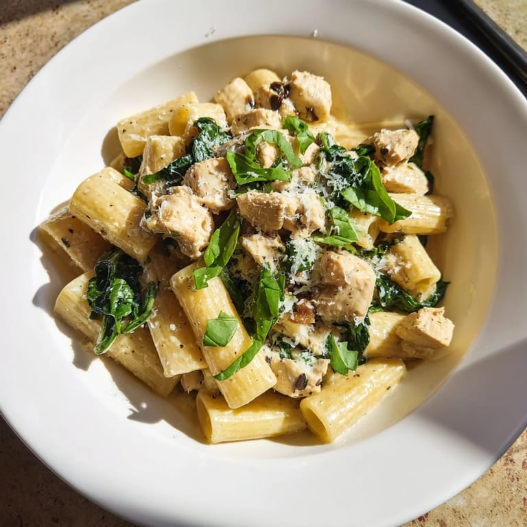 Golden chicken pieces in a rich sauce: This Budget-Friendly Marry Me Chicken Pasta is a flavor explosion.