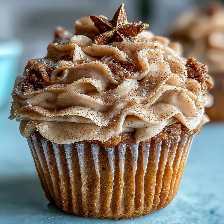 These vanilla cupcakes are frosted with a rich terracotta buttercream, creating a warm and elegant dessert for Taurus birthdays.